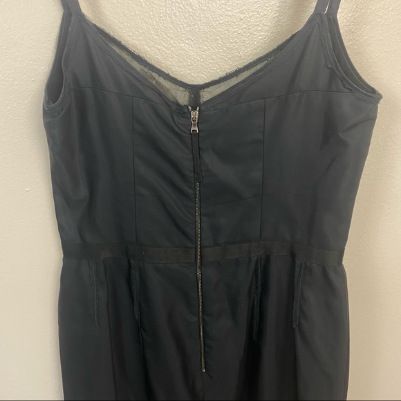 Dolce & Gabbana D&G Black and Nude Lace Panel Bow  Dress - Picture 8 of 8